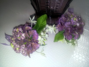 Serviettenringe violett / napkin rings violet