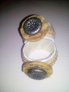 Serviettenringe / napkin rings cream