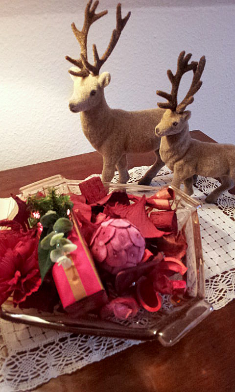 small decor with deers