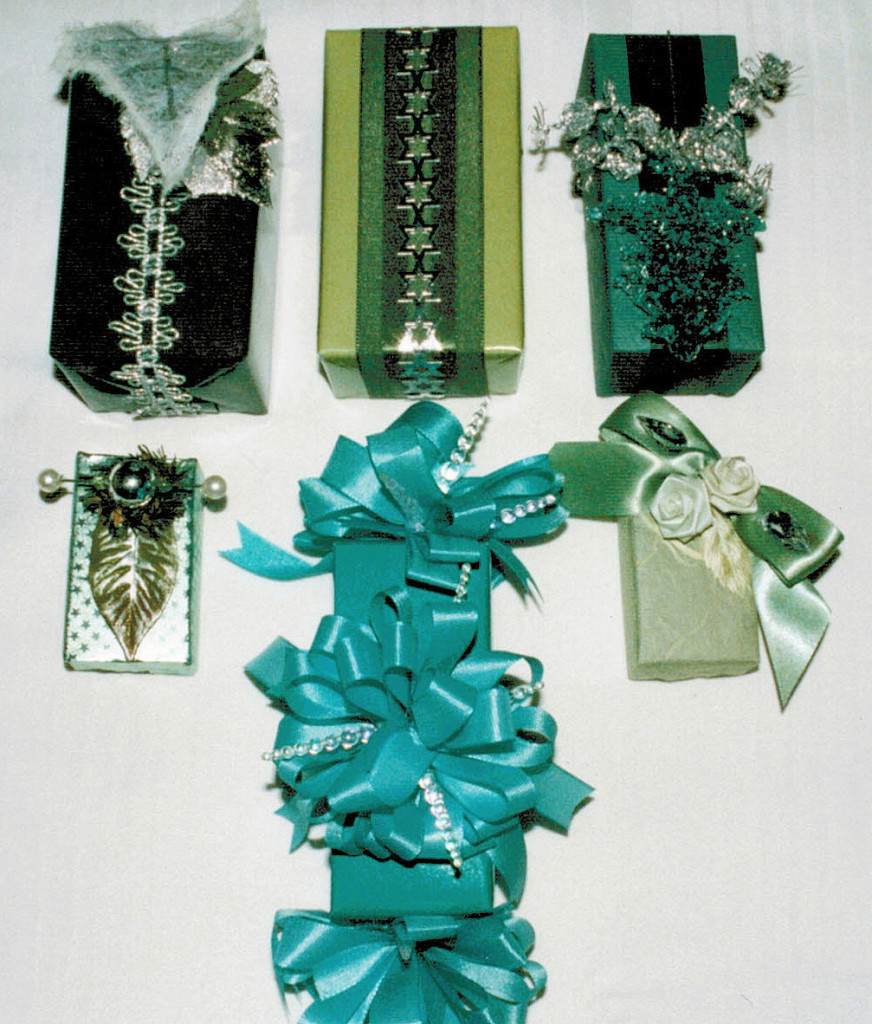 variations in green & silver
