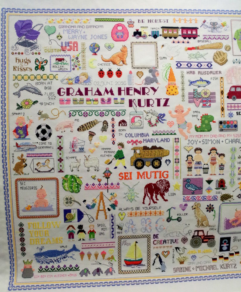 Cross Stitch Sampler
