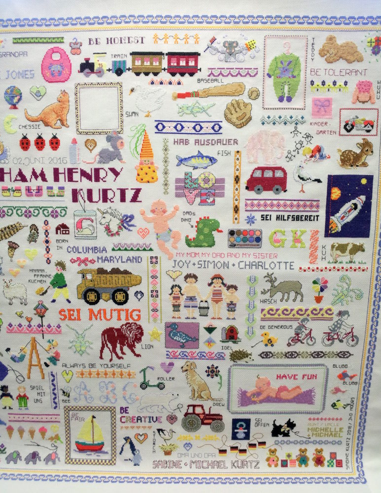 Cross Stitch Sampler