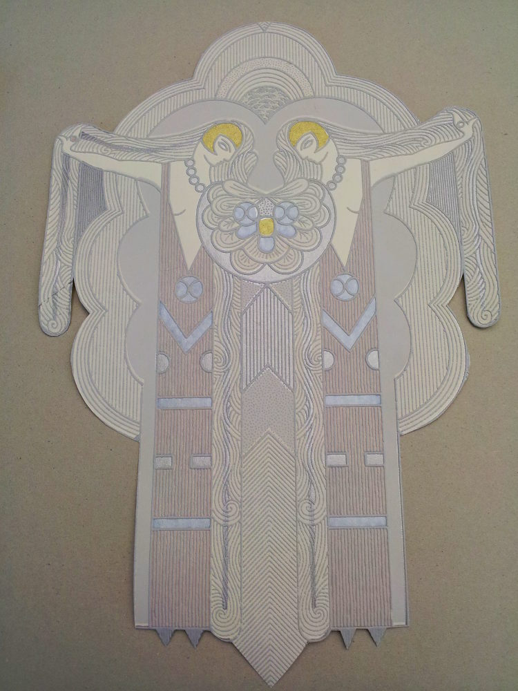 Schlichte Art Deco Geschenkverpackung - La CouronneLa Couronne Schlichte Art Deco Geschenkverpackung - La CouronneLa Couronne